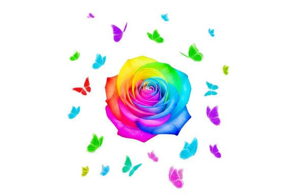 Download Colorful Butterfly Artwork - Butterfly artwork Collection