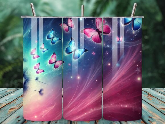Download Detailed Butterfly Artwork Tumbler Wrap - Butterfly artwork Collection