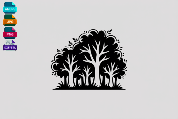 Download Forest Trees SVG Clipart Bundle - Premium Bundle