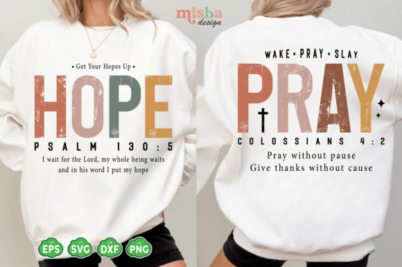 Download Hope Pray Svg, Christian Bible Verse Svg - Premium Resources